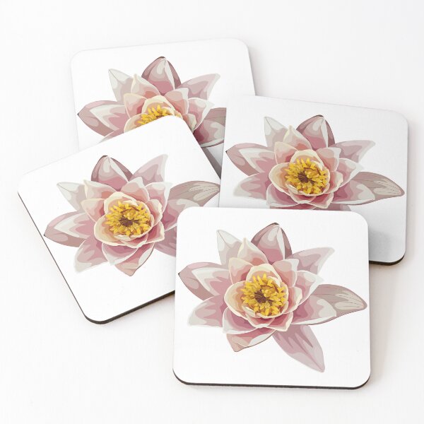 Item preview, Waterlily and Nymphaea nouchali Botanical illustrations. designed and sold by MatyKotiv.