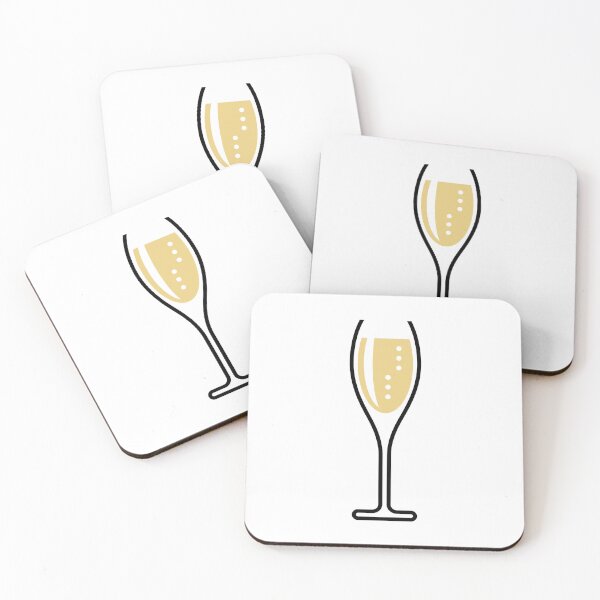 Item preview, Glass Of Sparkling Wine (Oval / Open / 2C) designed and sold by MrFaulbaum.