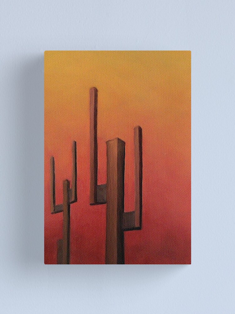 Thumbnail 1 of 3, Canvas Print, Cyber trees 2 designed and sold by CorpseApple.