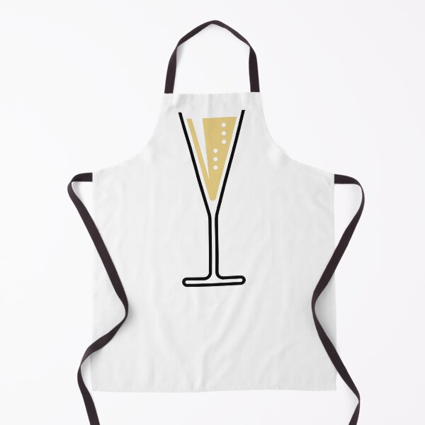 Item preview, Glass Of Sparkling Wine (Funnel / Open / 2C) designed and sold by MrFaulbaum.