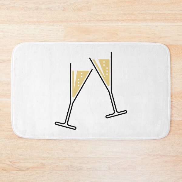 Item preview, 2 Glasses Of Sparkling Wine (Funnel / Open / 2C) designed and sold by MrFaulbaum.