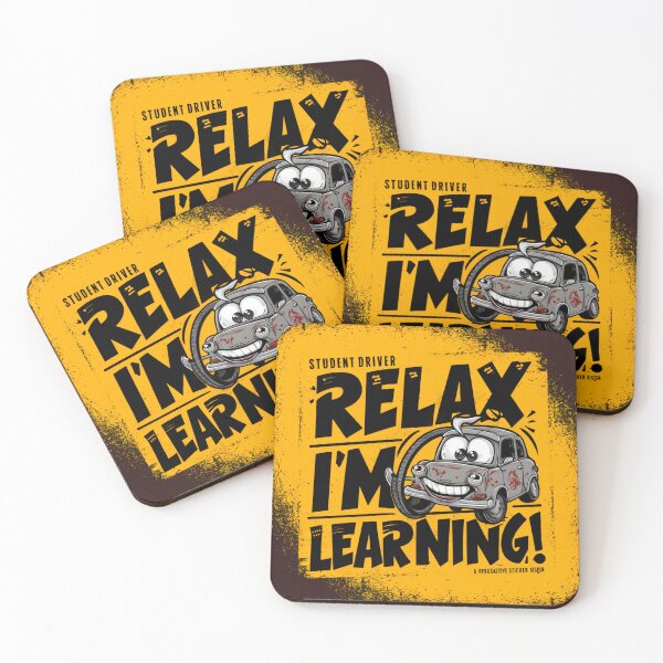 Item preview,  Relax, I'm Learning!  designed and sold by Thaivi Design.