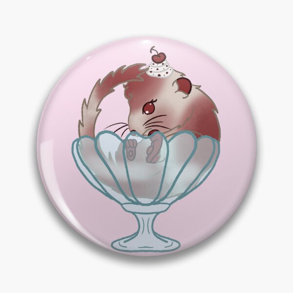 Item preview, Red Velvet Ice Cream Dormouse designed and sold by RainDesignz.