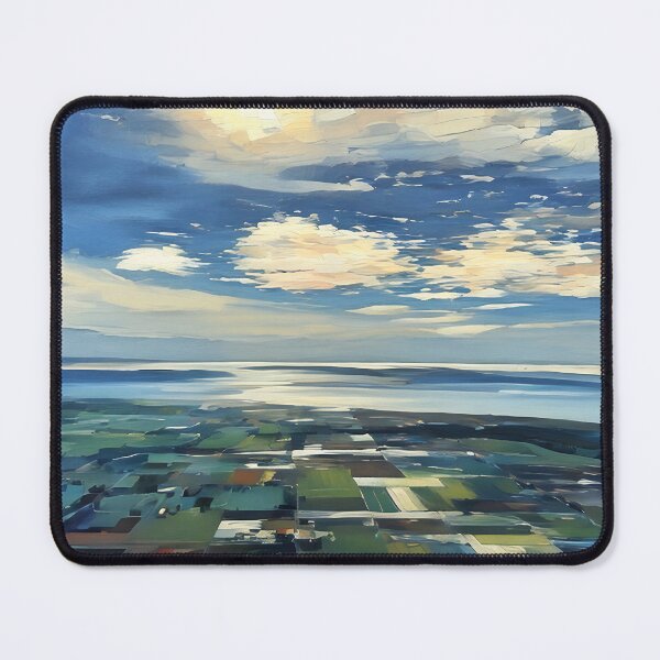 Item preview, Puget Sound from Mount Vernon (Impressionist) designed and sold by flyscenicair.