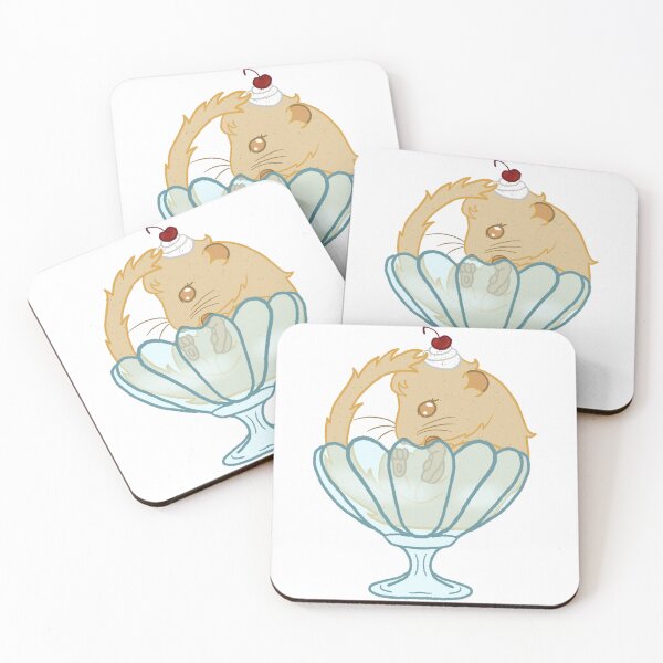 Item preview, Eggnog Ice Cream Dormouse designed and sold by RainDesignz.