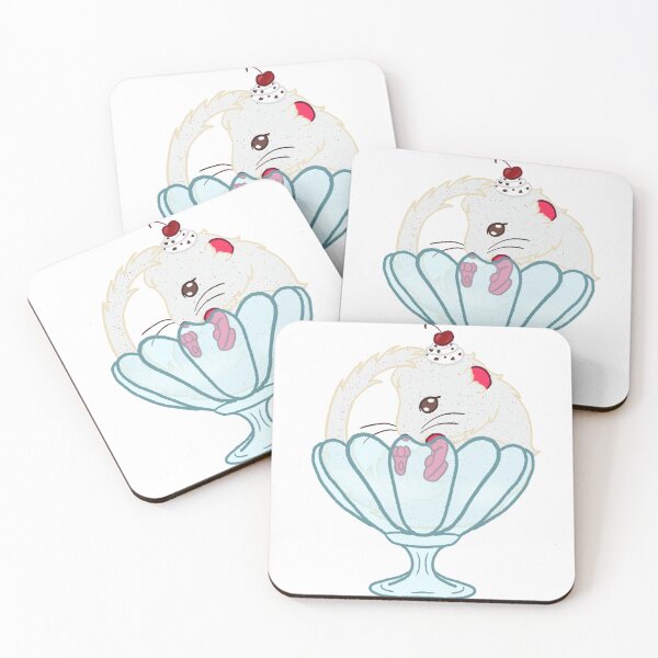 Item preview, Peppermint Bark Ice Cream Dormouse designed and sold by RainDesignz.