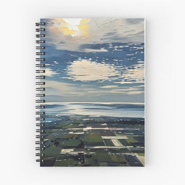 Item preview, Puget Sound from Mount Vernon (Oil Painting) designed and sold by flyscenicair.
