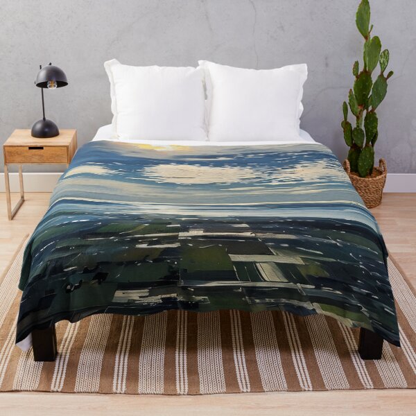 Item preview, Puget Sound from Mount Vernon (Oil Painting) designed and sold by flyscenicair.