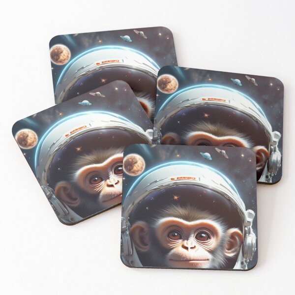 Item preview, Space Monkey designed and sold by TheHuskyHouse.