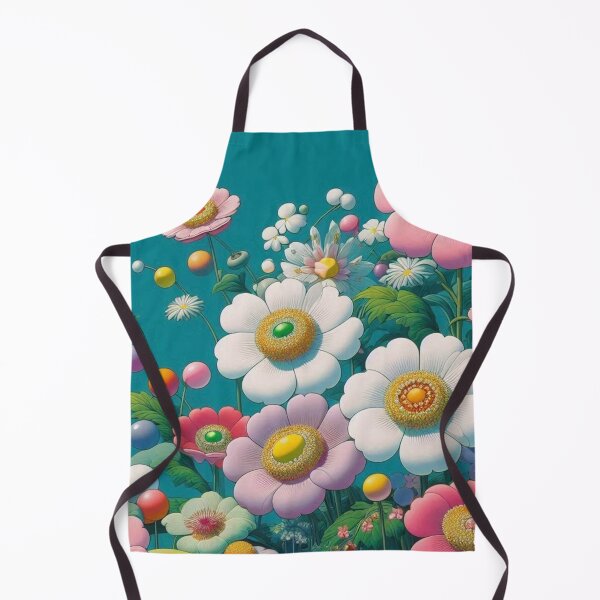 Item preview, Flowers, botanical, spring, floral pattern, cottagecore, japanese pop art designed and sold by Sugar Wisdom .