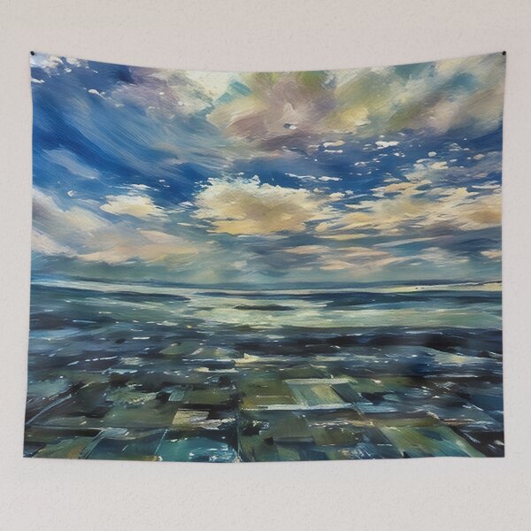 Item preview, Puget Sound from Mount Vernon (Pastel) designed and sold by flyscenicair.