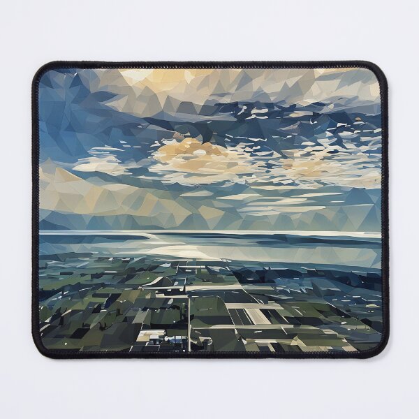 Item preview, Puget Sound from Mount Vernon (Poly Art) designed and sold by flyscenicair.