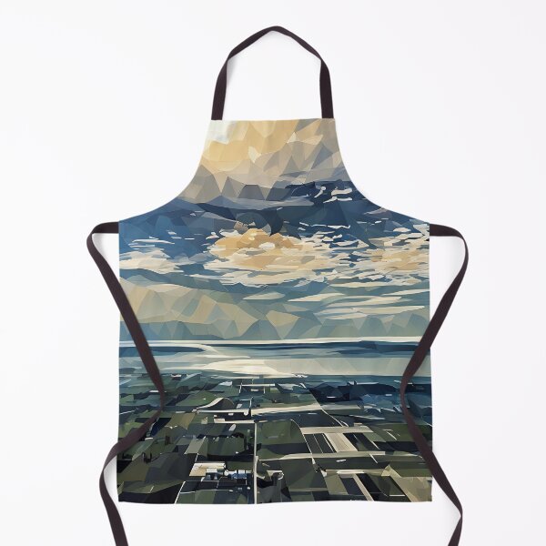 Item preview, Puget Sound from Mount Vernon (Poly Art) designed and sold by flyscenicair.