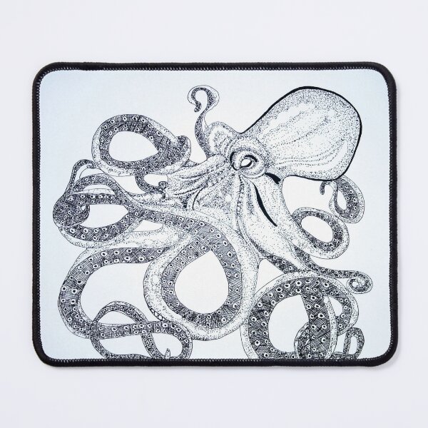 Item preview, Octopus Hunting designed and sold by SeaEchoes.
