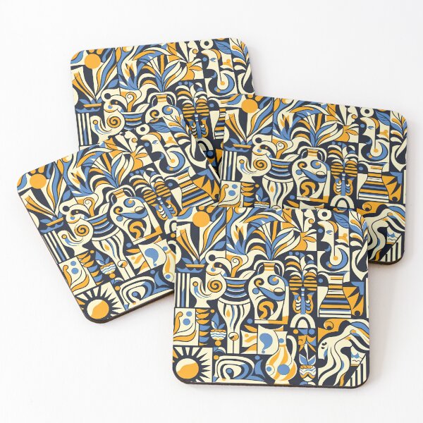 Item preview, Matisse Dark Jars Pattern Design designed and sold by Retr0Tshirts.