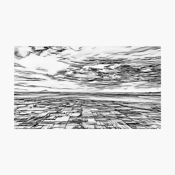 Item preview, Puget Sound from Mount Vernon (Sketch) designed and sold by flyscenicair.