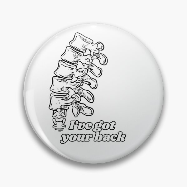 Item preview, I've Got Your Back - Back Pain (Backache) Funny Gifts For Physiotherapist And Chiropractors designed and sold by iX-Physio.