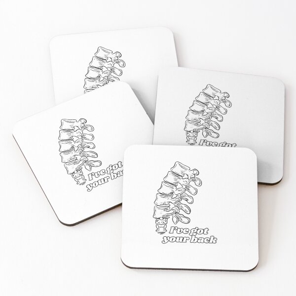Item preview, I've Got Your Back - Back Pain (Backache) Funny Gifts For Physiotherapist And Chiropractors designed and sold by iX-Physio.