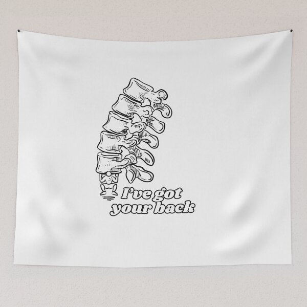 Item preview, I've Got Your Back - Back Pain (Backache) Funny Gifts For Physiotherapist And Chiropractors designed and sold by iX-Physio.