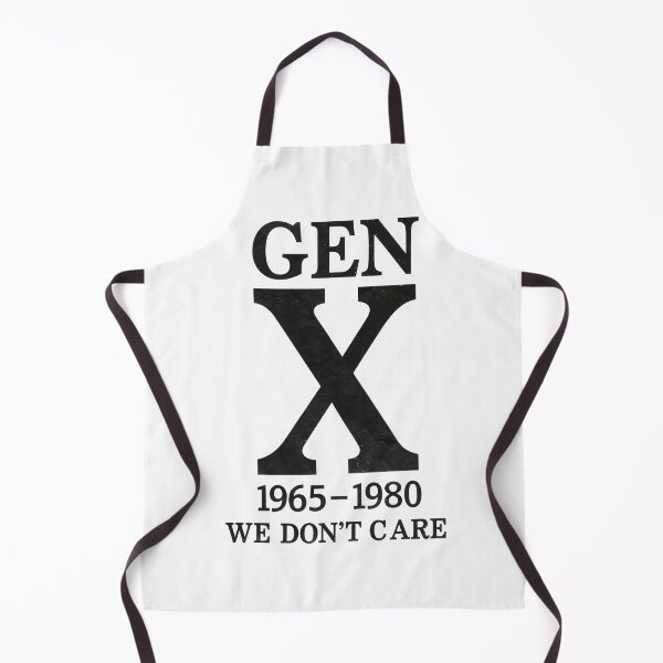 Item preview, GenX - We Don't Care designed and sold by Angry Swan Designs.