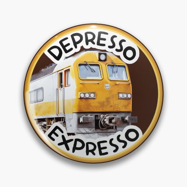 Artikelvorschau, Depresso Expresso entworfen und verkauft von CatBagz.