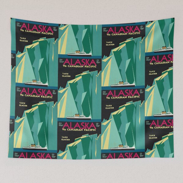 Item preview, Alaska via Canadian Pacific. Taku Glacier designed and sold by TeeARTHY.