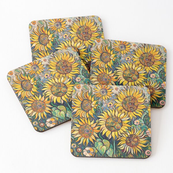 Artikelvorschau, Matisse Sonnenblumen Bunte moderne Kunst entworfen und verkauft von Retr0Tshirts.