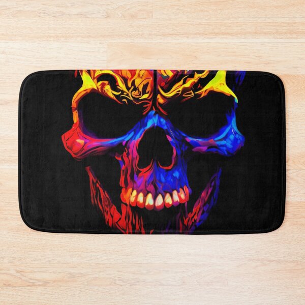 Item preview, fire skull designed and sold by WelSol.