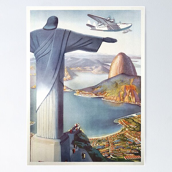 Item preview, Clipper Rio Poster  chromolithograph designed and sold by TeeARTHY.