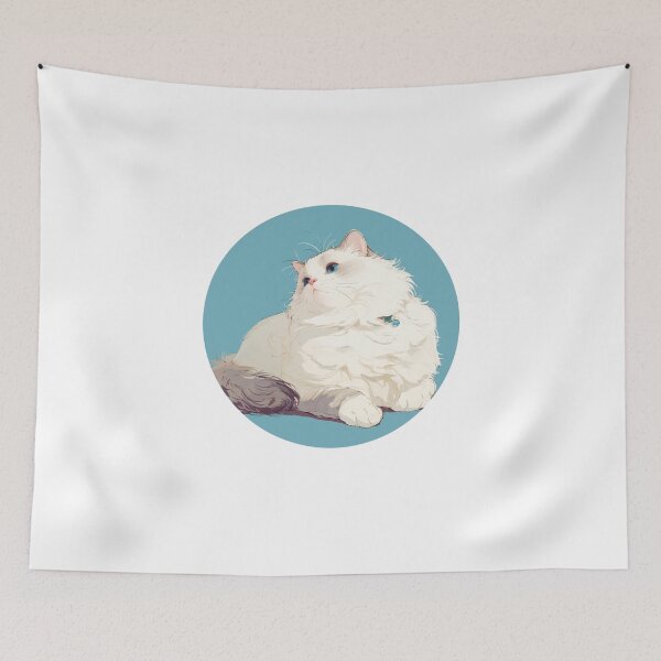 Item preview, Cute Ragdoll cat  designed and sold by SMARTKIT  DESIGNAGENCY.