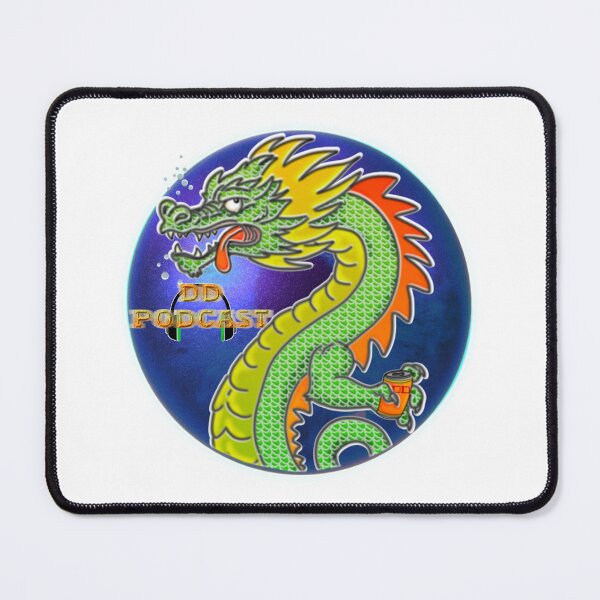 Item preview, Drunken Dragon (PODCAST) designed and sold by F0R0G.