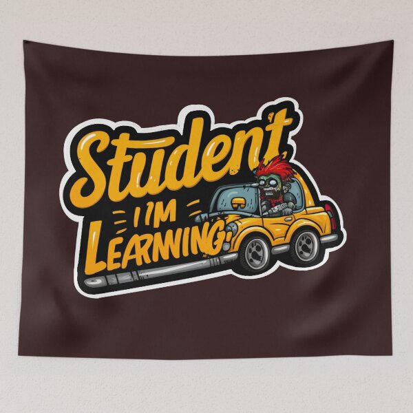 Item preview,  Relax, I'm Learning!  designed and sold by Thaivi Design.
