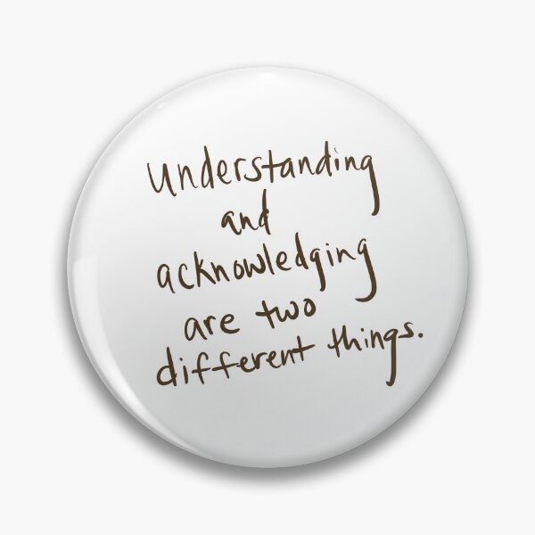 Item preview, Understanding and acknowledging are two different things designed and sold by abeink.