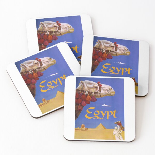 Item preview, Egypt Fly vintage poster by David Klein designed and sold by TeeARTHY.