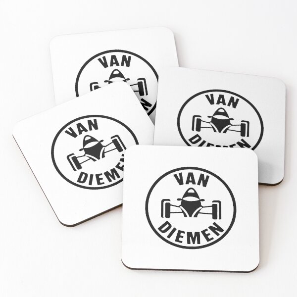 Item preview, 1984 Van Diemen Formula Ford emblem - black print designed and sold by retropetrol.