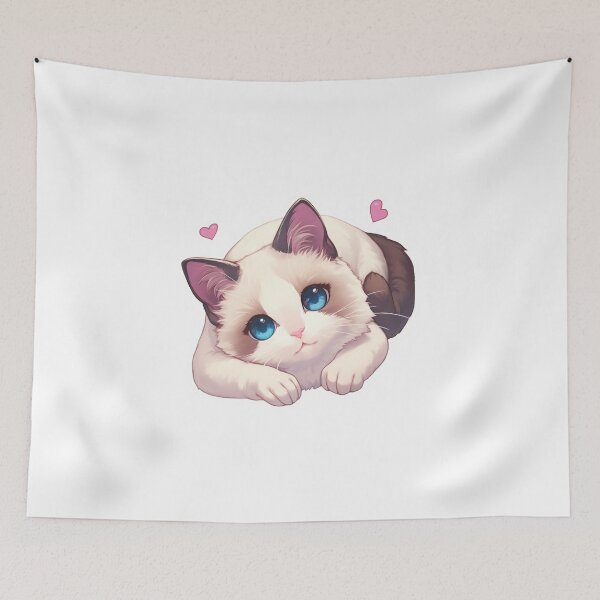 Item preview, Cute Ragdoll cat  designed and sold by SMARTKIT  DESIGNAGENCY.