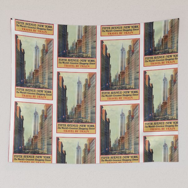 Item preview, Fifth Avenue, New York the world's greatest shopping street Travel designed and sold by TeeARTHY.