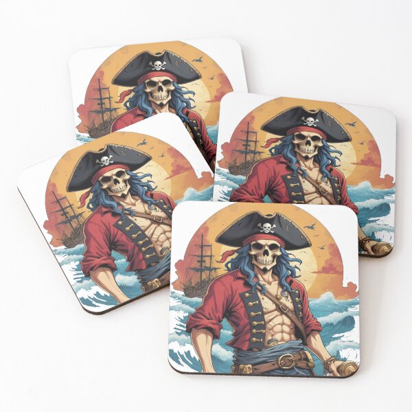 Item preview, Skull Captain – Pirate Legend T-Shirt designed and sold by SnipFits.