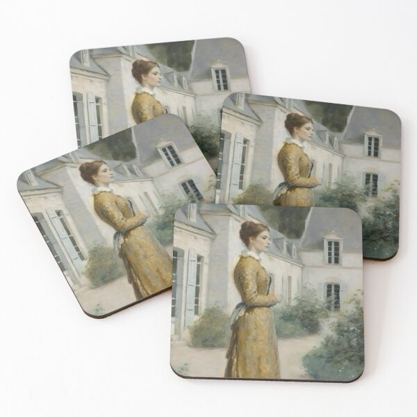 Item preview, Lady in French Château – Art by Carraann  designed and sold by CARRAANN.