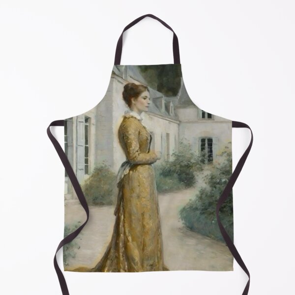 Item preview, Lady in French Château – Art by Carraann designed and sold by CARRAANN.