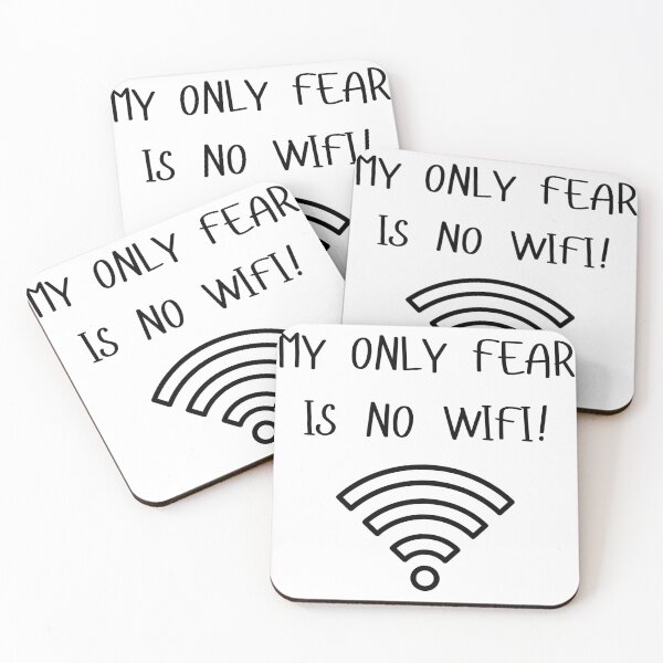 Item preview, My Only Fear is No WiFi! designed and sold by tommywvcacher.