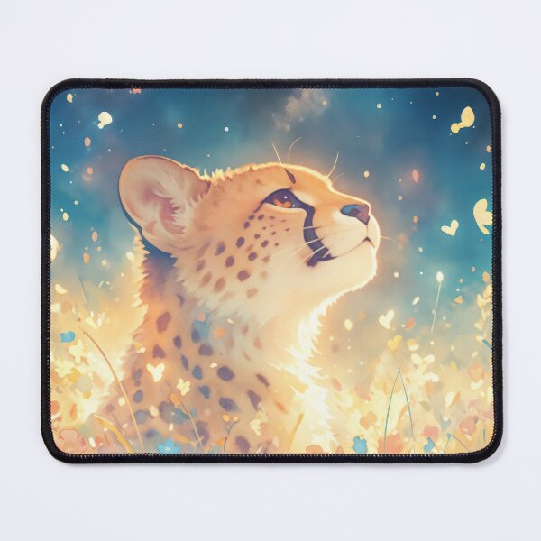 Item preview, A Cheetah’s Gaze Beneath the Stars designed and sold by AshiraCreations.
