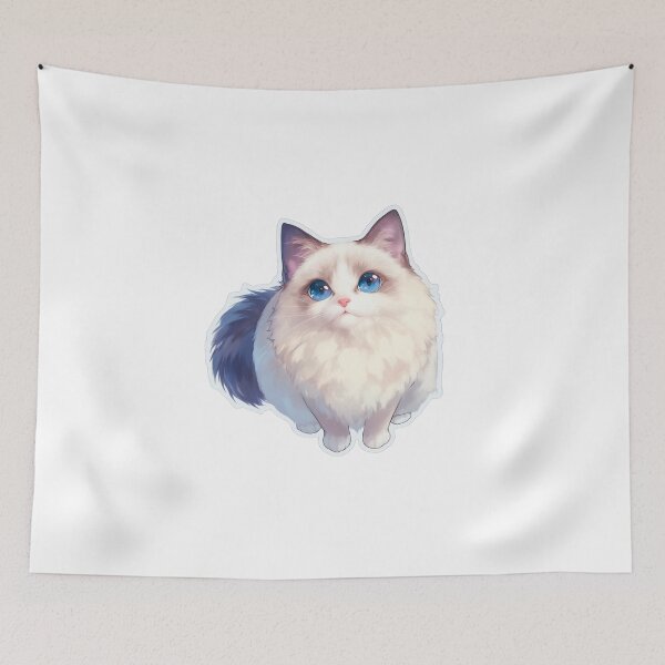 Item preview, Cute Ragdoll cat  designed and sold by SMARTKIT  DESIGNAGENCY.