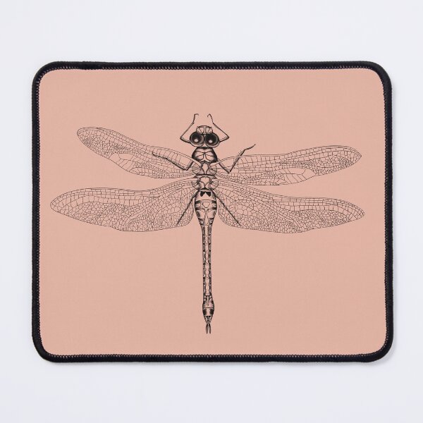 Item preview, Dragonfly pencil drawing designed and sold by CarolineMarcel.