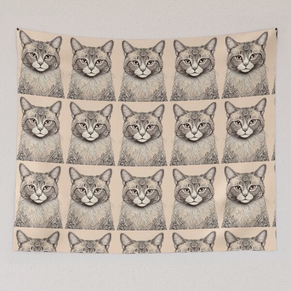 Item preview, Cat designed and sold by RabidMoonCrafts.