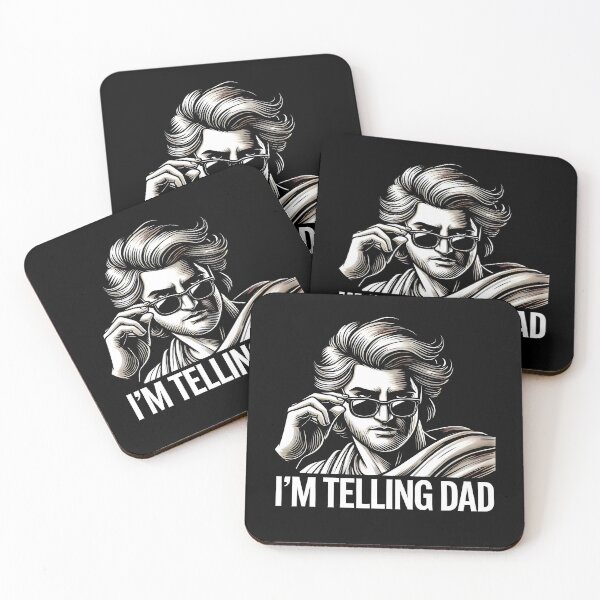 Item preview, I'm Telling Dad Funny Retro Design – Cool Vintage Style Brother Joke Art designed and sold by DrawHandArt.