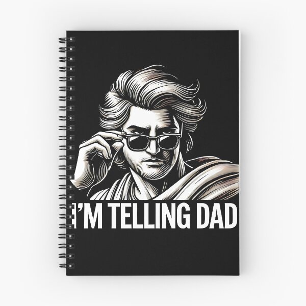 Item preview, I'm Telling Dad Funny Retro Design – Cool Vintage Style Brother Joke Art designed and sold by DrawHandArt.