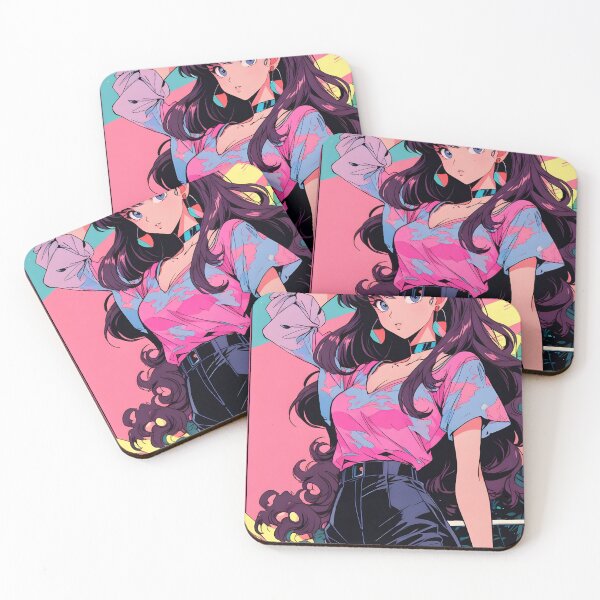 Item preview, beautiful girl anime kawaii vintage eighties designed and sold by Anime-rewind.