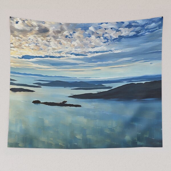 Item preview, Scenic San Juan Islands (Impressionist) designed and sold by flyscenicair.