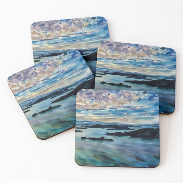 Item preview, Scenic San Juan Islands (Pastel) designed and sold by flyscenicair.